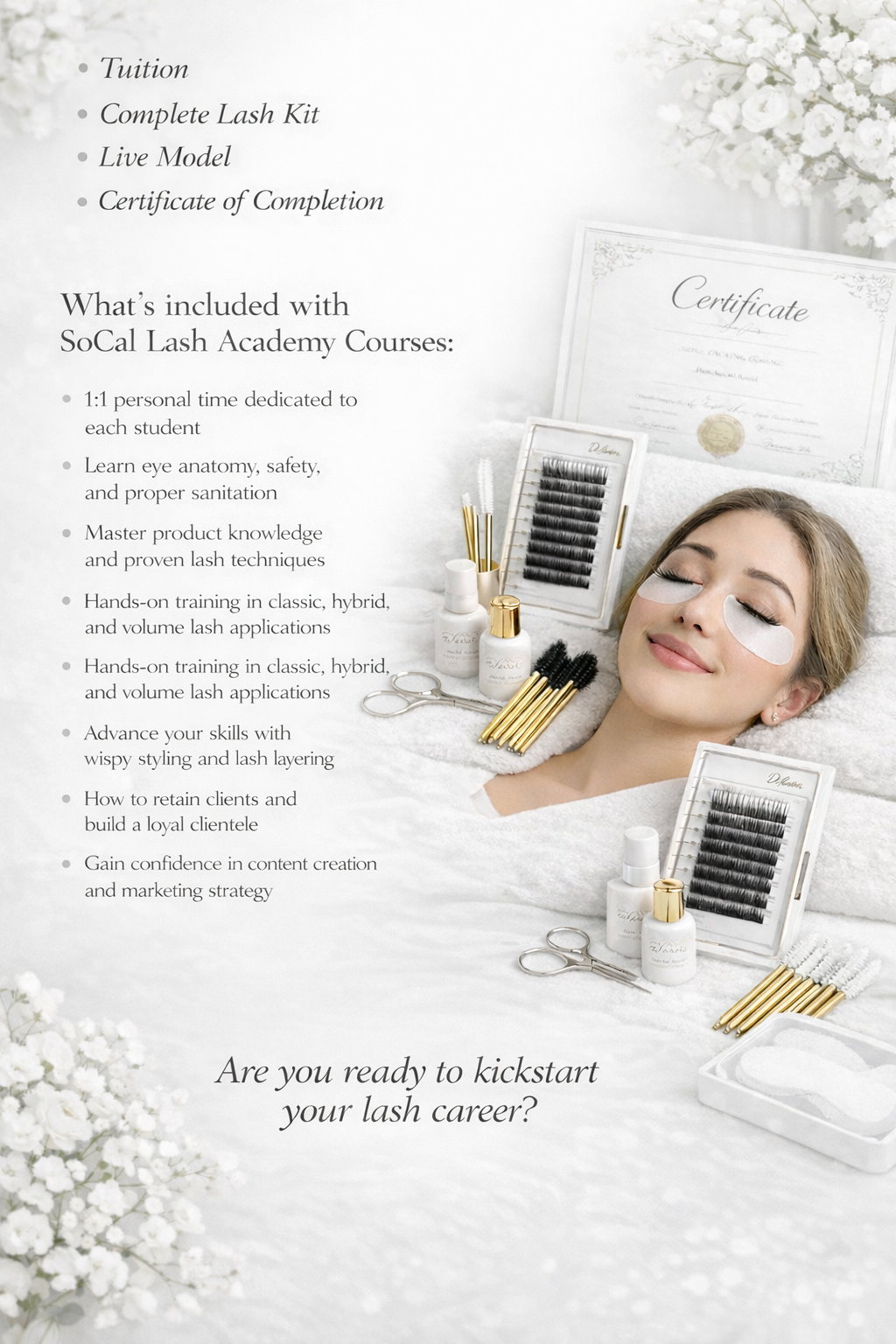 3-Day Hands-on Lash Training