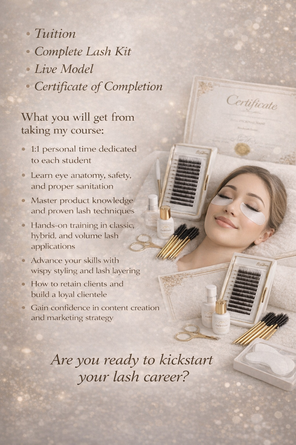 3-Day Beginners Lash Class